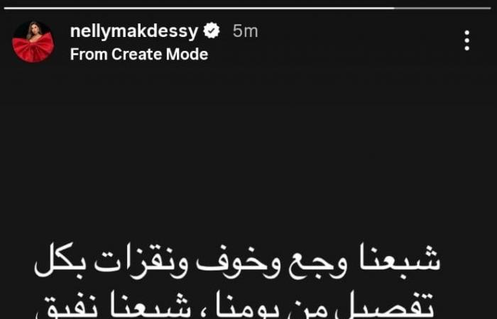 فنانة لبنانيّة بارزة تُطالب بالسلام: "ونقطة على السطر"