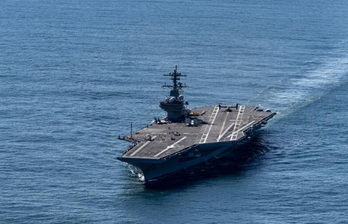 حاملة طائرات جديدة الى الشرق الاوسط