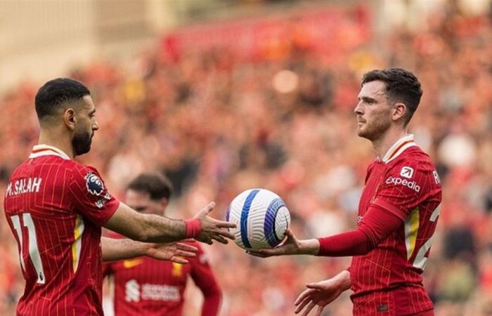 روبرتسون: أخبرت صلاح من يتفوق عليه