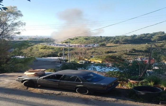 بالفيديو: غارة قرب المنصورية!