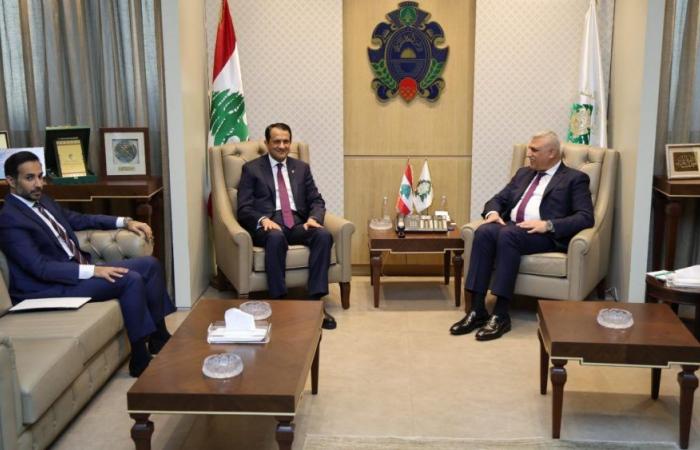 اللواء شقير بحث والسفير القطريّ في أوضاع المنطقة