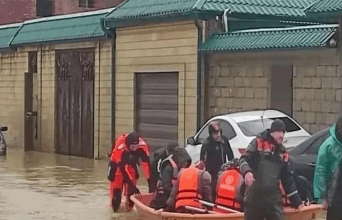 سدٌّ ينهار ويغرق مناطق مجاورة