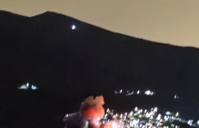 بالفيديو: غارة تستهدف أطراف الهبارية