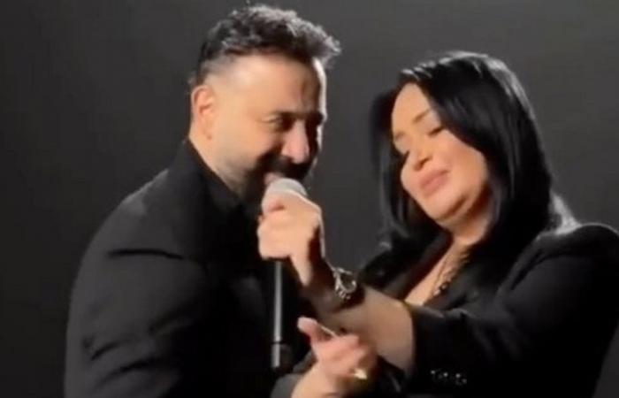 بحماسة زائدة.. قصي خولي يُراقص سارية السواس ويُشعل السوشيل ميديا (فيديو)