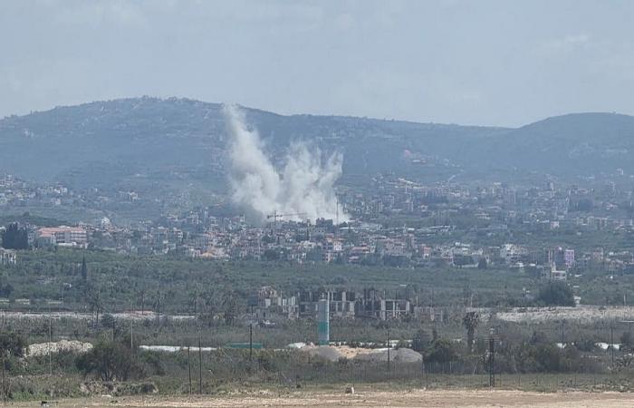 الجيش الاسرائيلي نفذ تفجيراً في بلدة القنطرة