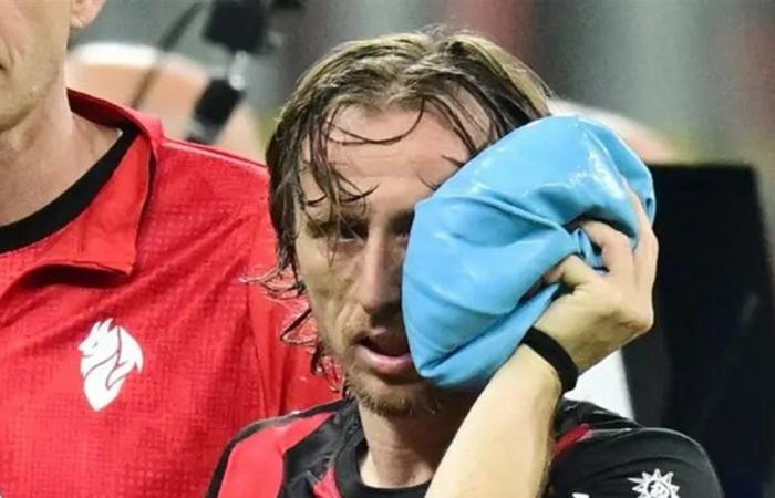 بعد كسر في عظام الوجه.. مودريتش يخضع لجراحة