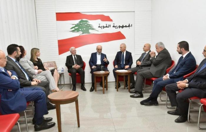 “حركة التغيير” من معراب: لتوحيد القوى السيادية وحصر السلاح بيد الدولة