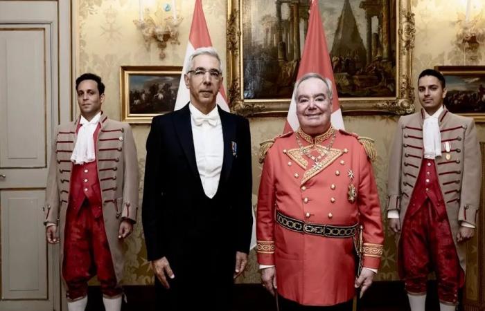 عساف يقدّم أوراق اعتماده سفيرًا لدى فرسان مالطا