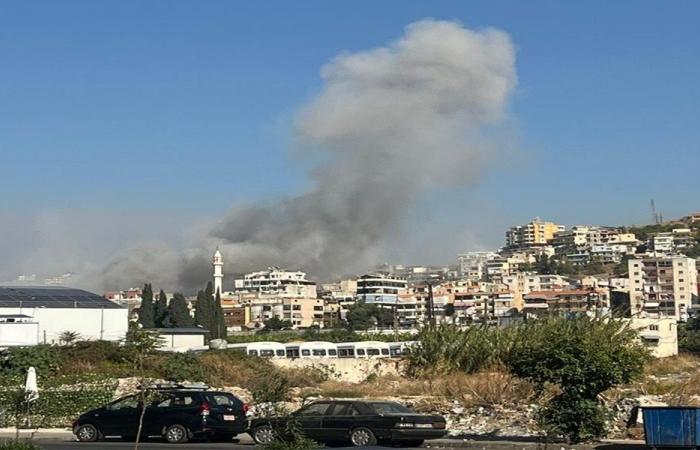 5 ضحايا و21 جريحًا في غارة على صيدا
