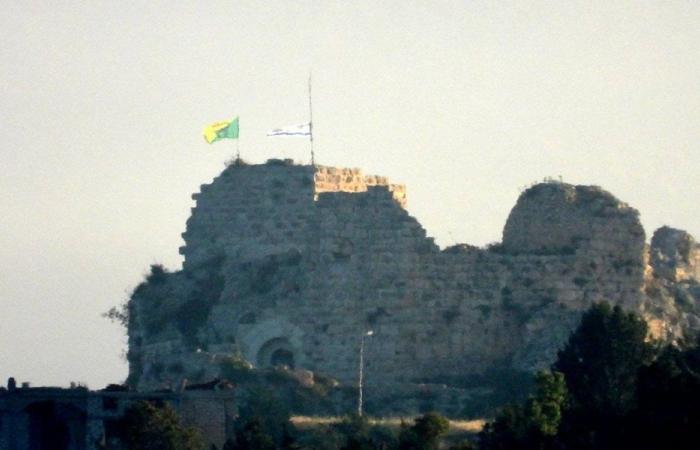 رفع العلم الإسرائيلي على قلعة الشقيف!