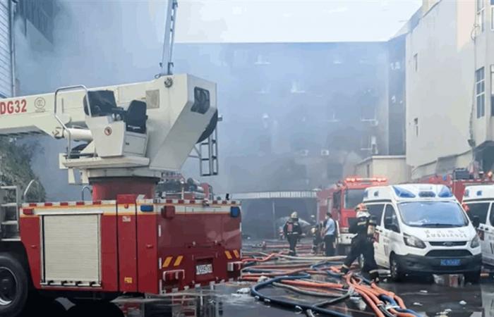 مأساة في الصين.. حريق داخل مصنع أحذية يودي بحياة 28 شخصا