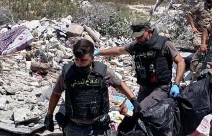 بالصورة- انتشال جثث 4 ضحايا في زوطر الغربية