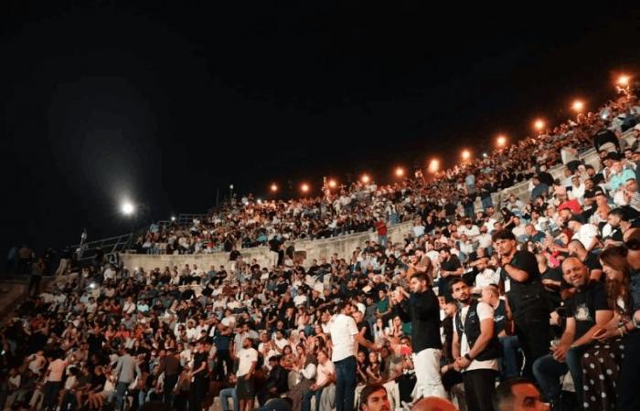بالفيديو.. جورج وسوف يطرب جمهور جرش
