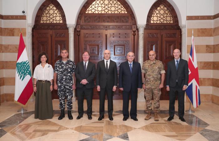 الحجار ومنسى يوقّعان مذكرة تفاهم مع بريطانيا لدعم الأمن في لبنان