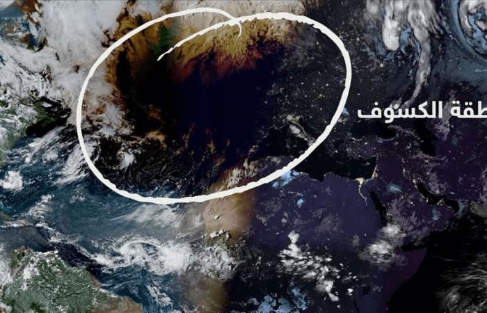 من الفضاء.. فيديو يوثق كسوف الشمس