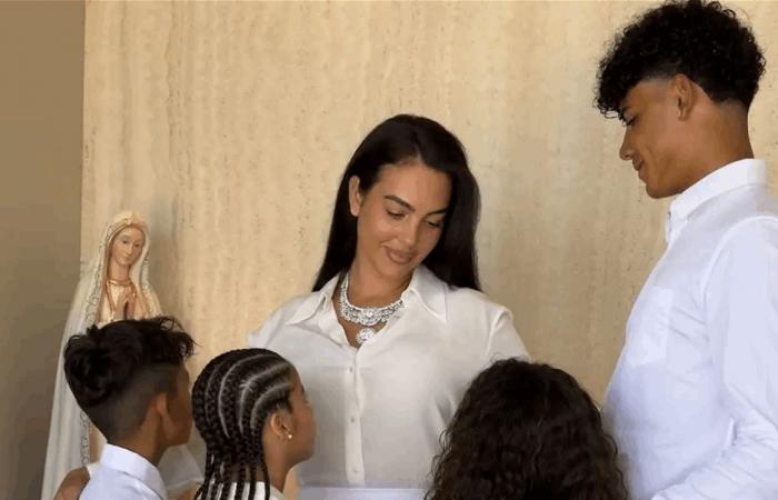 تقدير ضخم لمجوهرات جورجينا في زفافها من رونالدو