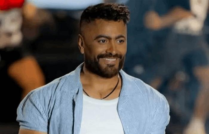 تاليا وآدم يفاجئان الجمهور.. طفلا تامر حسني يشاركانه حفله الاخير (صورة)