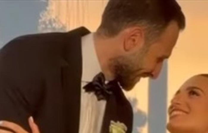 بالفيديو... مذيعة الـ"أم تي في" السابقة احتفلت بزفاف إبنها كريم