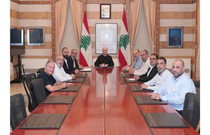 الحجار يبحث مع رئيس بلدية النبطية التحتا أوضاع البلدة