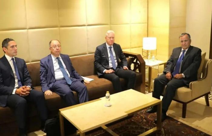رجي يعقد لقاءات عربية في القاهرة ويبحث الوضع اللبناني مع نبيل فهمي
