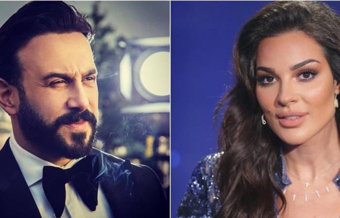 فيديو متداول.. قصي خولي يخطف نادين نسيب نجيم ويهرب بها
