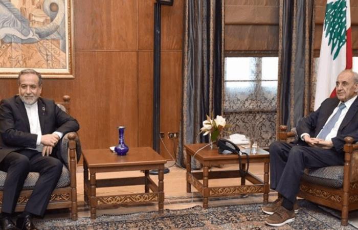 عراقجي وبري يبحثان التطورات الإقليمية والأوضاع في جنوب لبنان