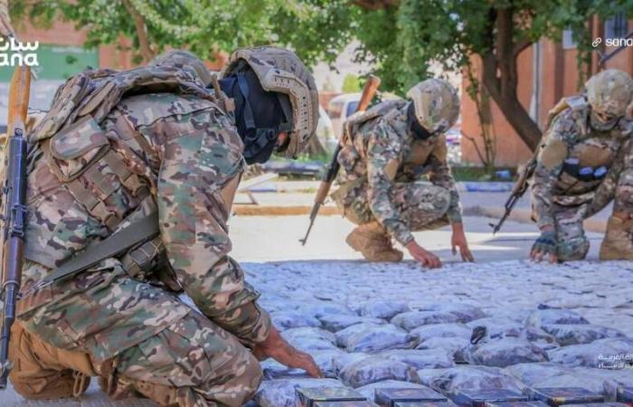 حرس الحدود السوري يحبط تهريب مخدرات من لبنان