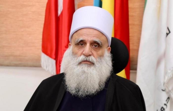 شيخ العقل يدين محاولة استهداف مكة ويدعو الحكومة إلى قيادة لبنان نحو الإنقاذ
