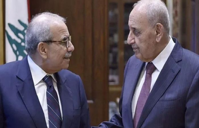 سلام يبحث مع بري تطورات الجنوب قبيل زيارته إلى الولايات المتحدة