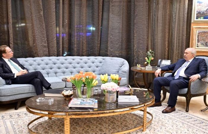 مخزومي يبحث مع السفير الفرنسي التطورات ودعم الجيش وتعزيز التعاون