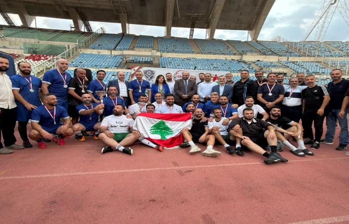 وزارة المالية تحرز لقب بطولة الوزارات في الميني فوتبول
