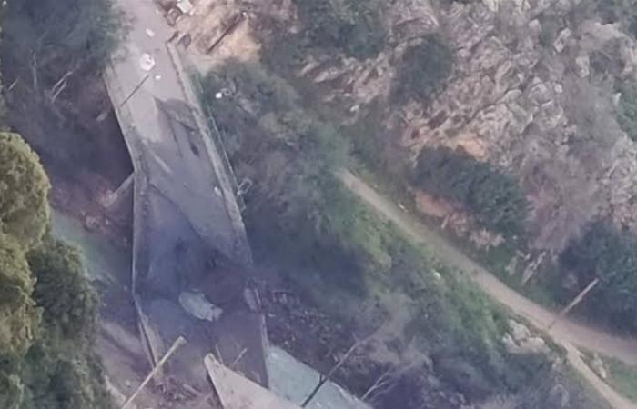 استحداث عبارة مائية بديلة للجسر المدمر في طيرفلسيه