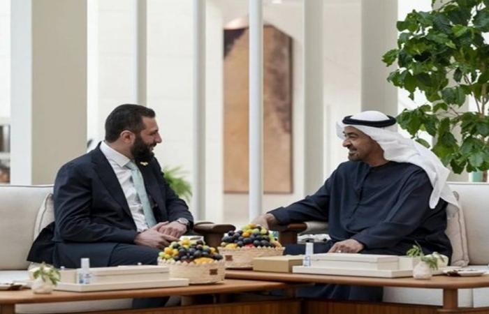 الشرع يبحث مع بن زايد العلاقات الثنائية