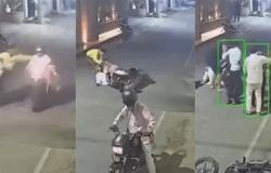 الإمساك بأحد مشتبه بهما بعد محاولة سرقة سلسلة امرأة مسنة في الهند