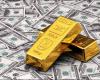 تراجع اسعار الذهب مع ارتفاع الدولار