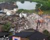 لحظة انهيار مبنى في الهند – فيديو