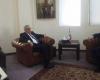 وزير الخارجية عرض مع سفير ألمانيا العلاقات الثنائية