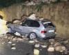 انزلاق أتربة وسقوط صخور في بلدة سير